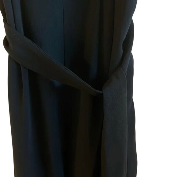 Vineyard Vines Jumpsuit Romper Women's Size 6 Black Excellent VERY gently used c - Picture 11 of 13